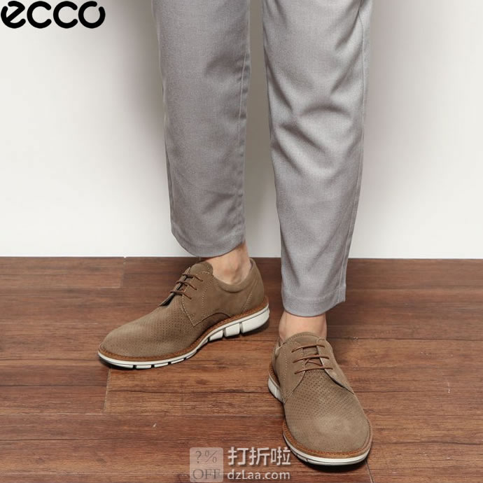 ECCO 爱步 Jeremy系列 打孔版 男式德比鞋 5.8折.78 海淘转运到手约￥583