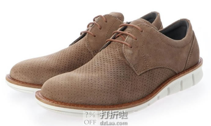 ECCO 爱步 Jeremy系列 打孔版 男式德比鞋 5.8折.78 海淘转运到手约￥583