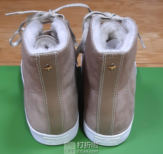 Kate Spade 凯特·丝蓓 Lendal 羊毛衬里 女式高帮板鞋 休闲鞋 36码2.5折.34 海淘转运到手约¥442