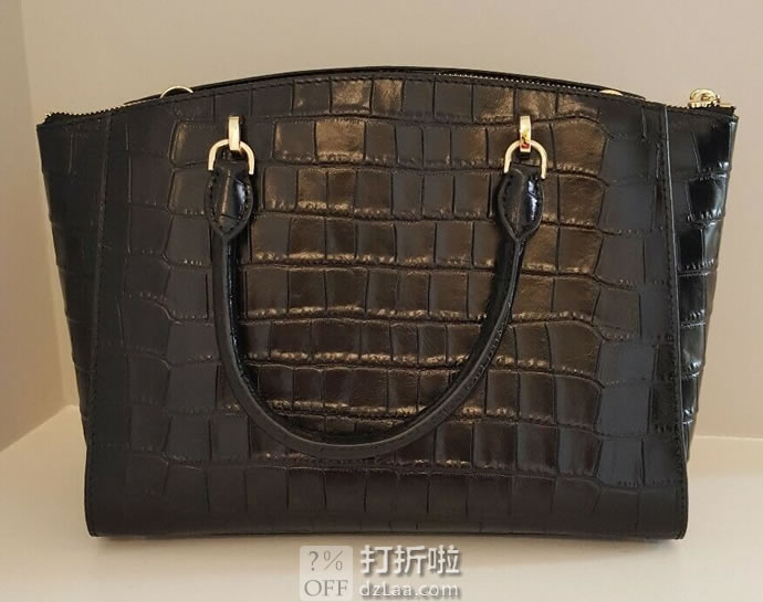 Michael Kors 迈克·科尔斯 ELLIS系列 压花版 大号女式手提包 2.6折5 海淘转运到手约¥965