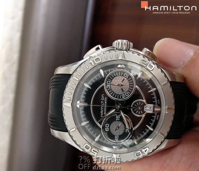 HAMILTON 汉密尔顿 Seaview 海洋系列 H37616331 男式自动机械手表 优惠码折9 海淘转运关税补贴到手约¥5063