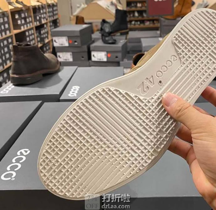 ECCO 爱步 Collin 2.0 CVO 男式系带休闲鞋 39码2.7折.48 海淘转运到手¥373