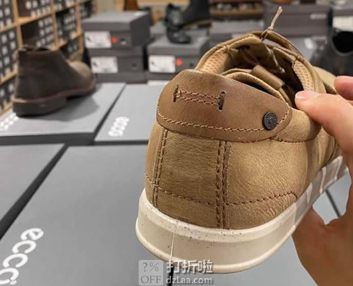 ECCO 爱步 Collin 2.0 CVO 男式系带休闲鞋 39码2.7折.48 海淘转运到手¥373