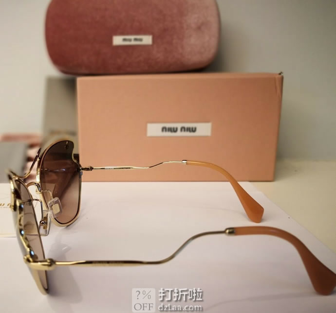 Miu Miu 缪缪 女式渐变太阳镜 MU56RS ZVN3D0 1.9折1.85 海淘转运到手¥727