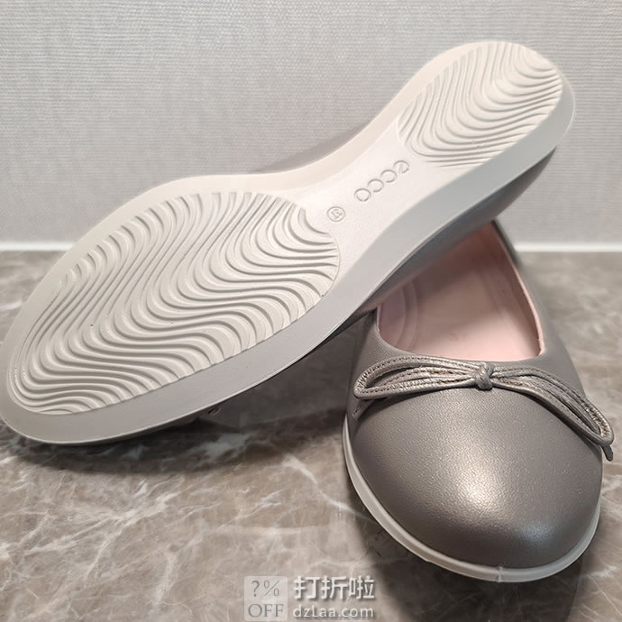 ECCO 爱步 TOUCH BALLERINA 2.0 触感2.0 蝴蝶结 女式平底鞋 4.3折.12起 海淘转运到手约￥482