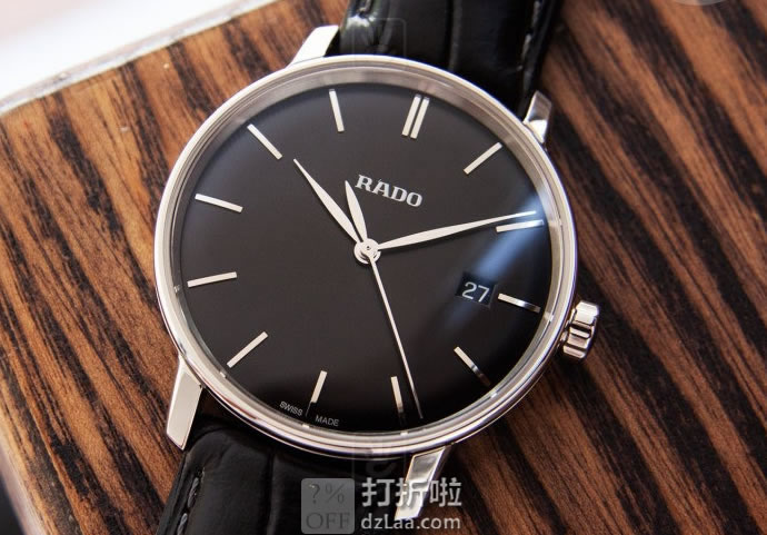 RADO 雷达表 COUPOLE晶璨系列 R22864155 男式石英表 优惠码折后1.08 海淘转运关税补贴到手约¥2390