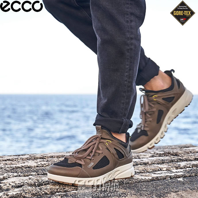 ECCO 爱步 Multi-Vent翱翔系列 GTX防水透气 男式户外运动鞋 44码¥599.19