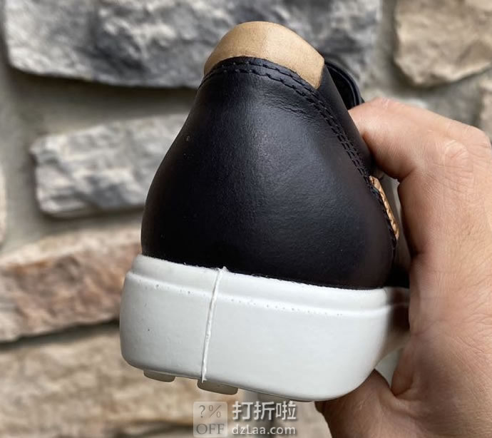 ECCO 爱步 Soft 7 Zip Ii 柔酷7号 拉链版 休闲女鞋 38码5折.95 海淘转运到手约￥510