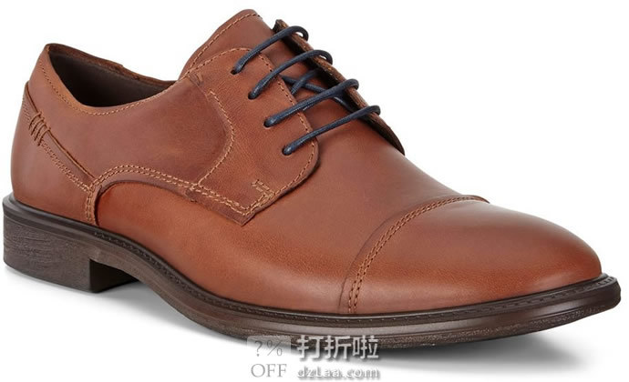 ECCO 爱步 Knoxville 诺斯 男式德比鞋 43码3.8折.55 海淘转运到手约￥589