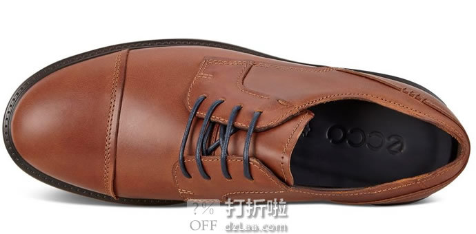 ECCO 爱步 Knoxville 诺斯 男式德比鞋 43码3.8折.55 海淘转运到手约￥589