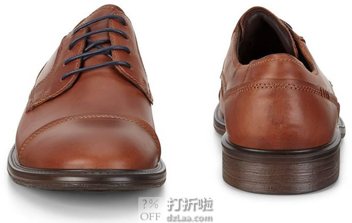 ECCO 爱步 Knoxville 诺斯 男式德比鞋 43码3.8折.55 海淘转运到手约￥589