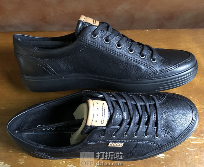 ECCO 爱步 SOFT 7 柔酷7 男式休闲板鞋 44码5.4折.18 海淘转运到手约¥504