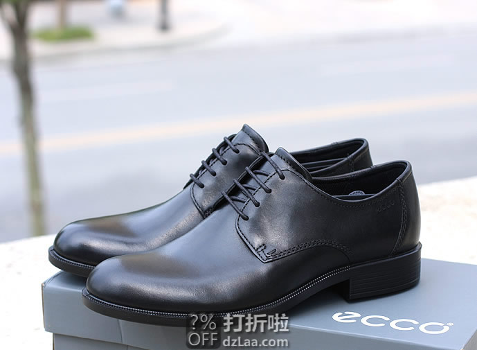 ECCO 爱步 Harold 哈罗德 男式正装鞋 系带皮鞋 44码4.2折.7 海淘转运到手约￥534