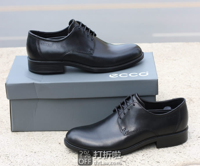 ECCO 爱步 Harold 哈罗德 男式正装鞋 系带皮鞋 44码4.2折.7 海淘转运到手约￥534