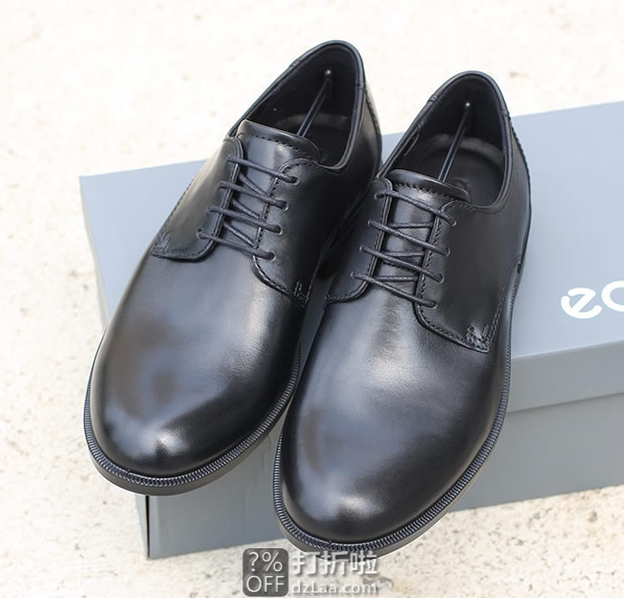 ECCO 爱步 Harold 哈罗德 男式正装鞋 系带皮鞋 44码4.2折.7 海淘转运到手约￥534