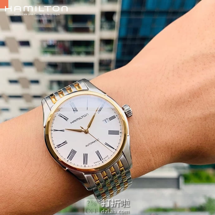 Hamilton 汉密尔顿 永恒经典勇者系列 H39525214 男式机械表 优惠码折后7.88 海淘转运关税补贴到手约￥2678