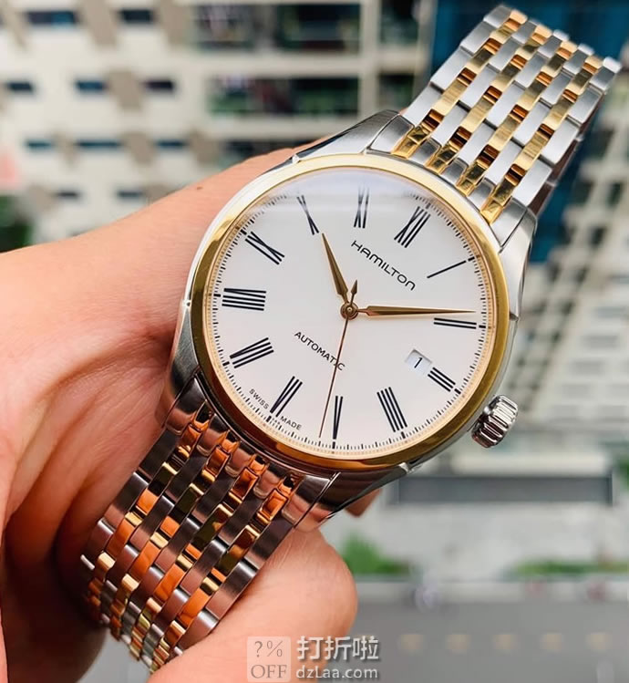Hamilton 汉密尔顿 永恒经典勇者系列 H39525214 男式机械表 优惠码折后7.88 海淘转运关税补贴到手约￥2678
