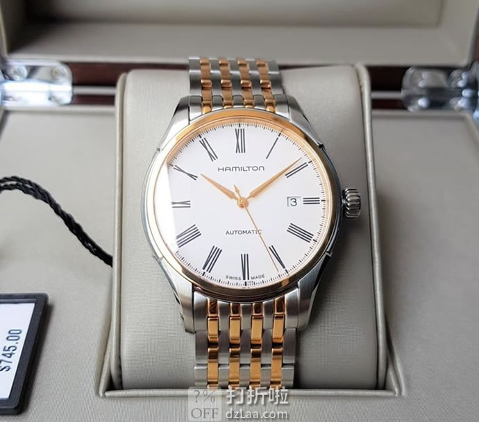 Hamilton 汉密尔顿 永恒经典勇者系列 H39525214 男式机械表 优惠码折后7.88 海淘转运关税补贴到手约￥2678