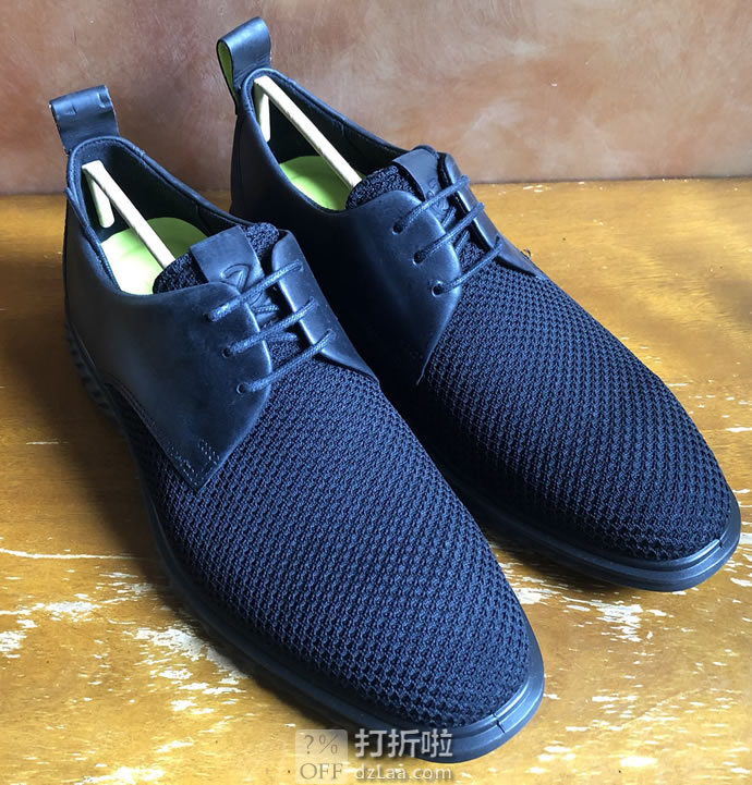 ECCO 爱步 ST.1 Hybrid Lite 适动混合轻巧系列 男式牛津鞋 46码3.2折.23 海淘转运到手约￥475