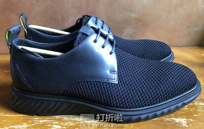 ECCO 爱步 ST.1 Hybrid Lite 适动混合轻巧系列 男式牛津鞋 46码3.2折.23 海淘转运到手约￥475