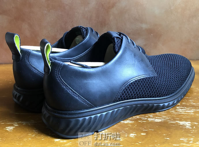 ECCO 爱步 ST.1 Hybrid Lite 适动混合轻巧系列 男式牛津鞋 46码3.2折.23 海淘转运到手约￥475
