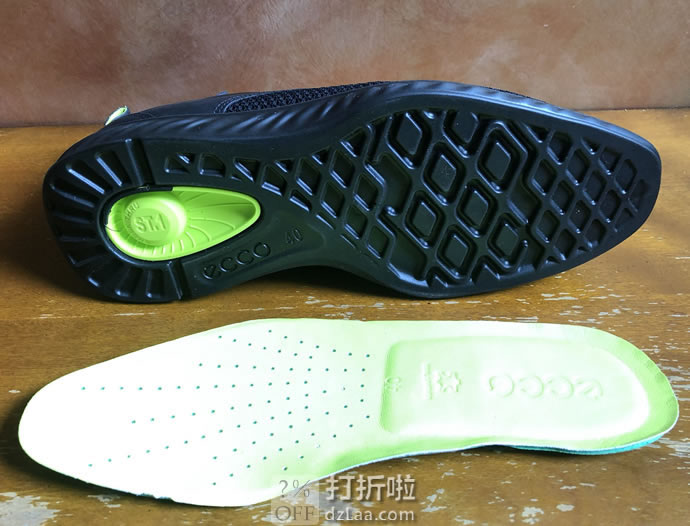 ECCO 爱步 ST.1 Hybrid Lite 适动混合轻巧系列 男式牛津鞋 46码3.2折.23 海淘转运到手约￥475