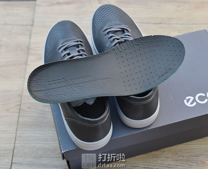 ECCO 爱步 Soft 7 柔酷7号 男式透气板鞋 3.6折.78起 海淘转运到手约¥532