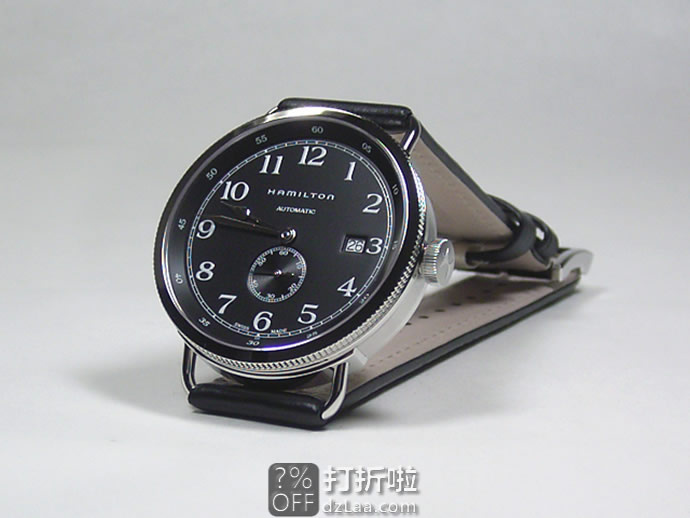 Hamilton 汉密尔顿 卡其海军先锋系列 小秒针男式机械表 H78415733 优惠码折后1.1史低 海淘转运关税补贴到手约￥3166