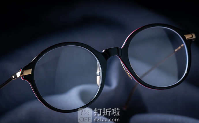 Thom Browne 汤姆·布朗 TB-708 复古圆框太阳镜 7.4折9.95 海淘转运到手¥1696