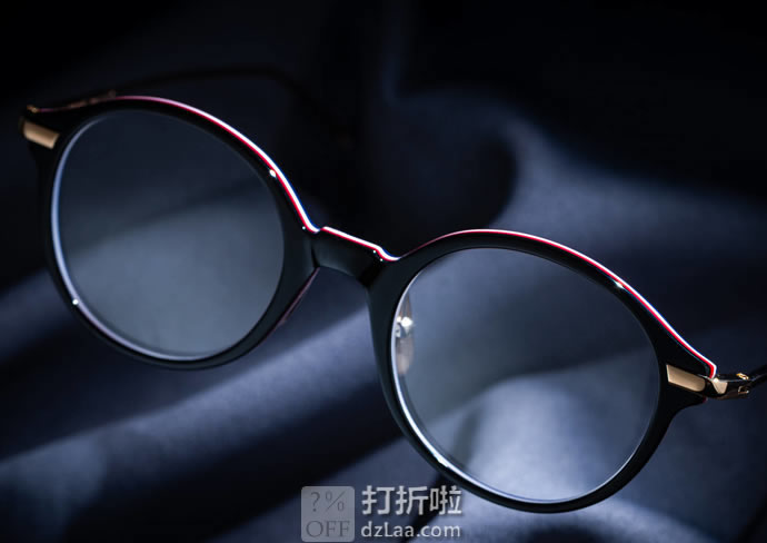 Thom Browne 汤姆·布朗 TB-708 复古圆框太阳镜 7.4折9.95 海淘转运到手¥1696