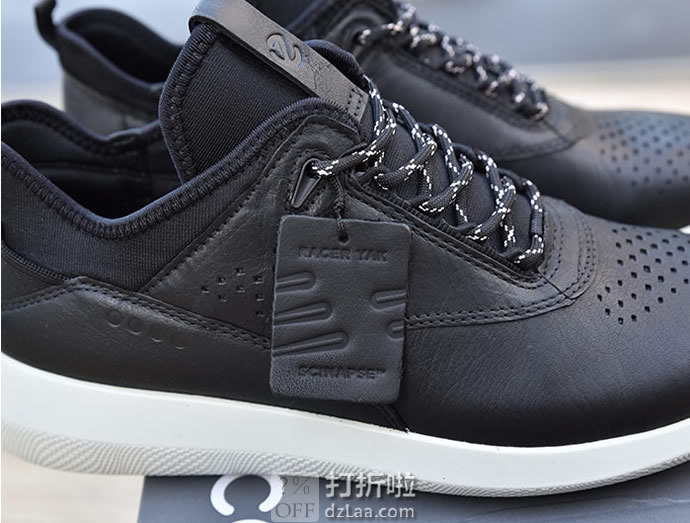 脚大有福 ECCO 爱步 Scinapse 赛速系列 女式系带高帮休闲鞋 450503 镇店之宝￥529