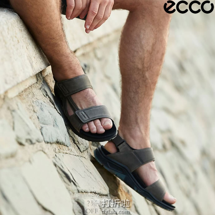 ECCO 爱步 X-trinsic 全速系列 男式凉鞋 40码4.1折.75 海淘转运到手约¥399