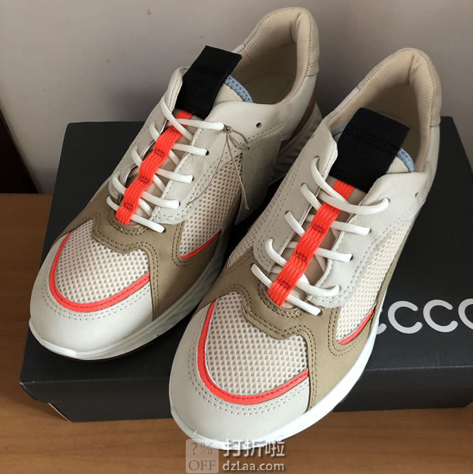 ECCO 爱步 ST.1 适动系列 撞色 运动女鞋 休闲鞋 37码3.2折.11 海淘转运到手约￥495