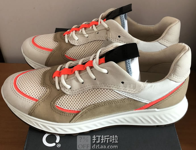 ECCO 爱步 ST.1 适动系列 撞色 运动女鞋 休闲鞋 37码3.2折.11 海淘转运到手约￥495