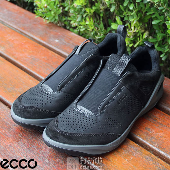 ECCO 爱步 Biom 2Go 健步系列 一脚套 防水男式休闲运动鞋 46码3.2折.76 海淘转运到手约￥471