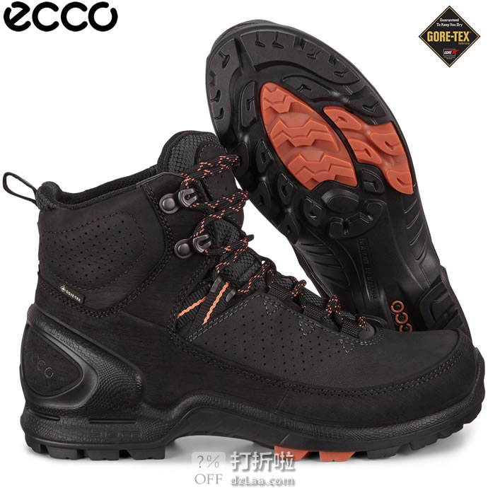 ECCO 爱步 Biom Terrain自然律动系列 GTX防水 女式户外短靴 37码4.4折.88 海淘转运到手约￥700