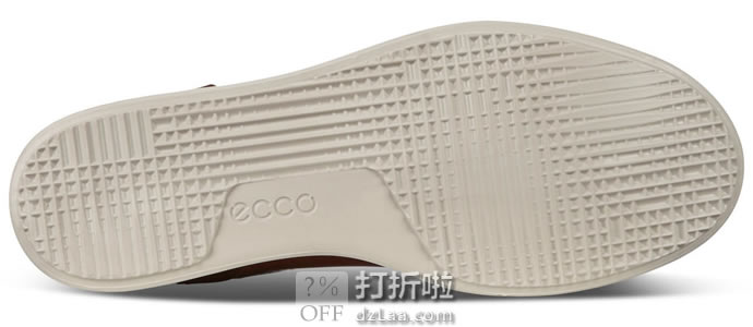 ECCO 爱步 科林2.0系列 拼接款 男式系带板鞋 42码3.3折.7 海淘转运到手￥435