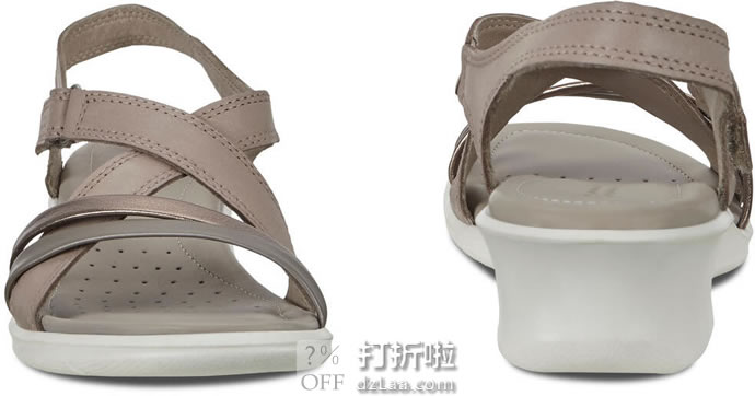 ECCO 爱步 Felicia 菲莉系列 女式坡跟凉鞋 2.9折.29起 海淘转运到手约￥304