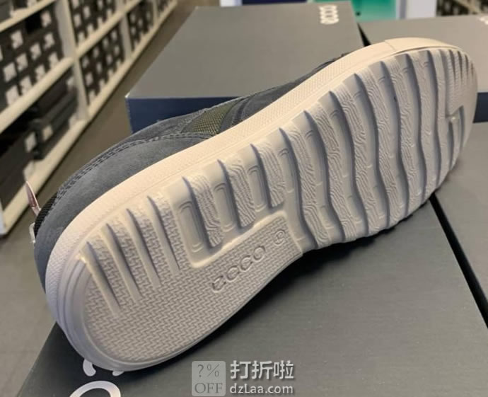 ECCO 爱步 Ennio 恩尼奥系列 一脚套男式休闲鞋 41码4.6折.03 海淘转运到手￥540