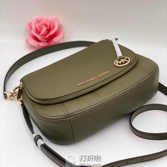 Michael Kors 迈克科尔斯 MK Bedford系列 中号翻盖 女式单肩斜挎包 2.7折9 海淘转运到手约¥797
