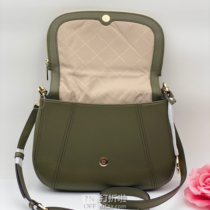 Michael Kors 迈克科尔斯 MK Bedford系列 中号翻盖 女式单肩斜挎包 2.7折9 海淘转运到手约¥797