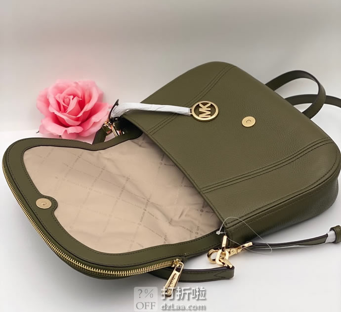 Michael Kors 迈克科尔斯 MK Bedford系列 中号翻盖 女式单肩斜挎包 2.7折9 海淘转运到手约¥797