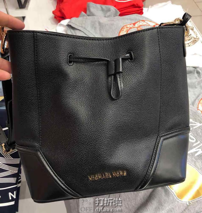 MICHAEL KORS 迈克.科尔斯 NICOLE系列 大号女式水桶包 2.4折8.99 海淘转运到手约¥797