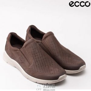 ECCO 爱步 IRVING 欧文系列 打孔版 一脚套 男式休闲鞋 43码5.7折$74.69 海淘转运到手约￥597