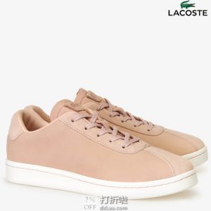 LACOSTE 法国鳄鱼 Masters 女式休闲鞋 板鞋 39.5码3.2折$35.63 海淘转运到手约￥331