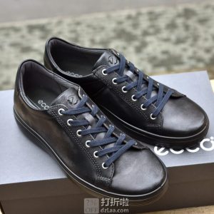 Ecco 爱步 柔酷系列 男式休闲板鞋 6.2折$62.19 海淘转运到手约￥506
