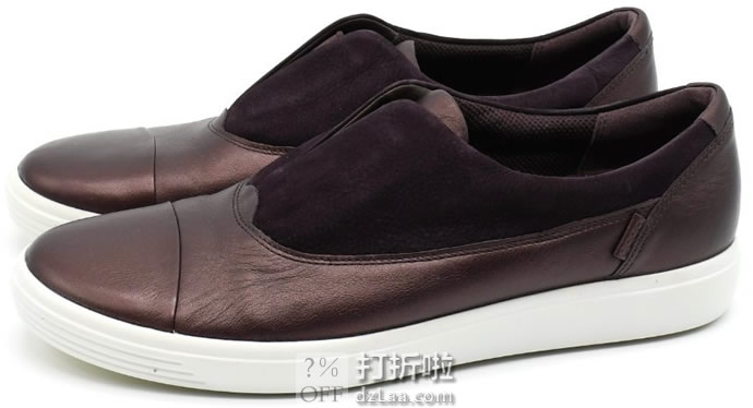 ECCO 爱步 Soft 7 III 柔酷7号 III 一脚套女式休闲鞋 35码4.1折 海淘转运到手约￥392