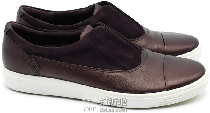 ECCO 爱步 Soft 7 III 柔酷7号 III 一脚套女式休闲鞋 35码4.1折 海淘转运到手约￥392