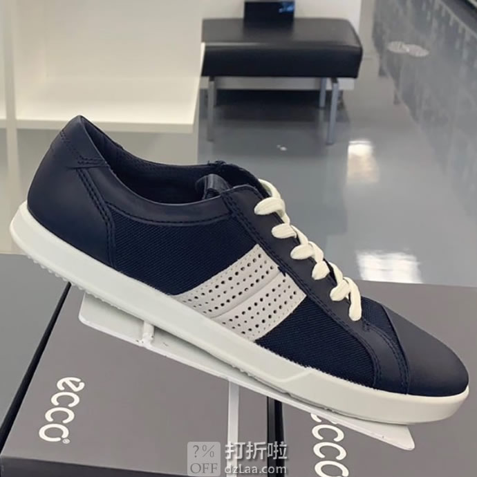 ECCO 爱步 Cathum Lite系列 男式休闲鞋 板鞋 5.9折.99 海淘转运到手约¥446