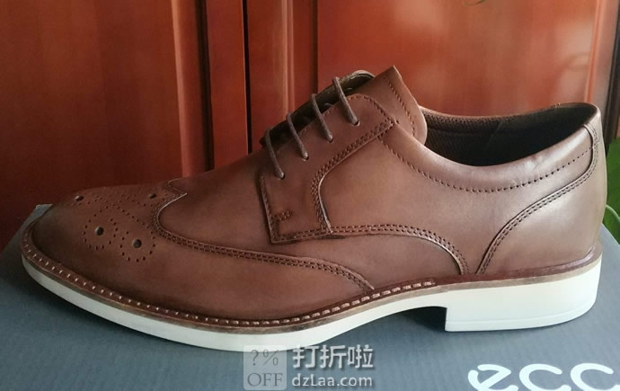 ECCO 爱步 Biarritz 里兹 男式布洛克鞋 牛津鞋 5.3折.03起 海淘转运到手约￥520